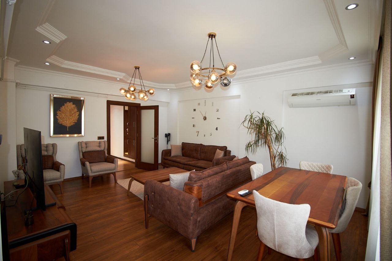 Квартира 2+1 в Лимане, аппартаменты площадью 90 м2 в новом жилом комплексе в Лимане. ЖК сдан.